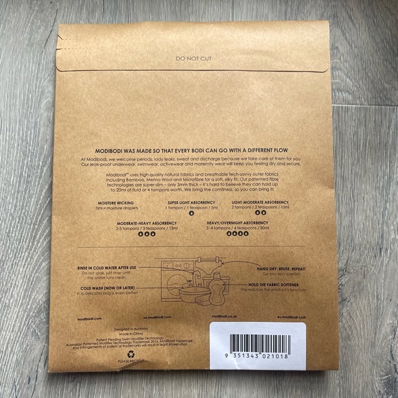 Modibodi Recycled Active Legging (Moderate-Heavy) - Picture 8 of 8